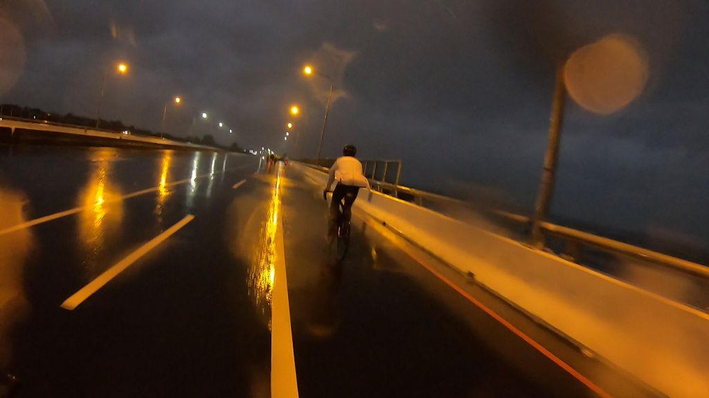 北高360台南段下大雨